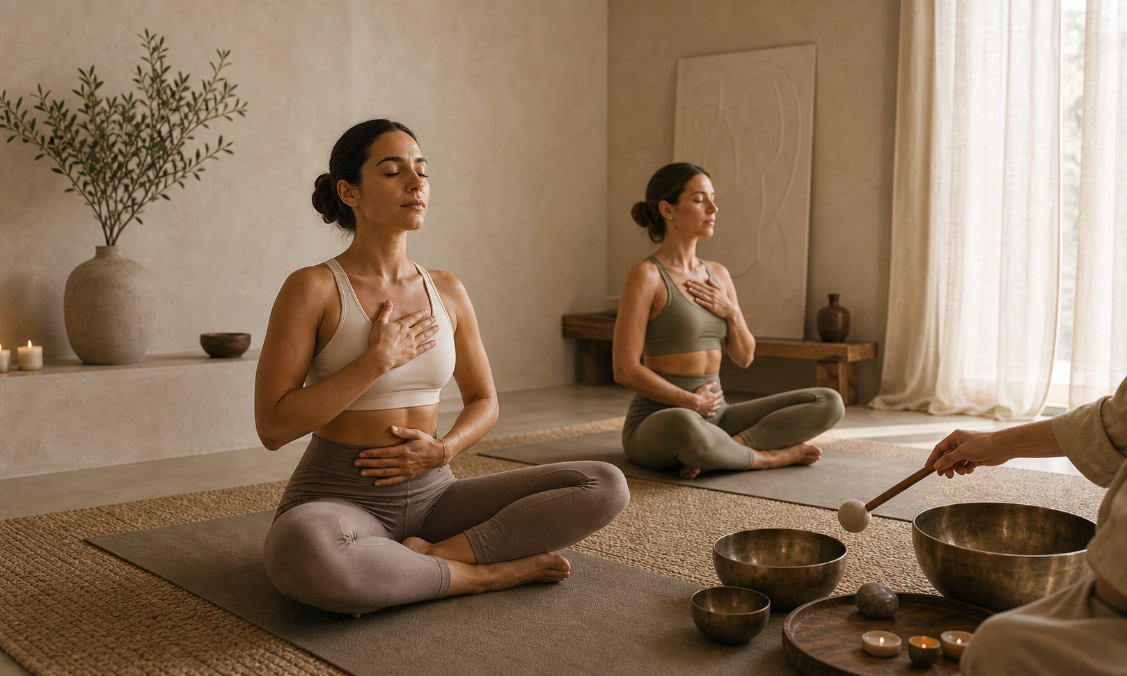 Breathwork y sound healing Ashbee Wellness